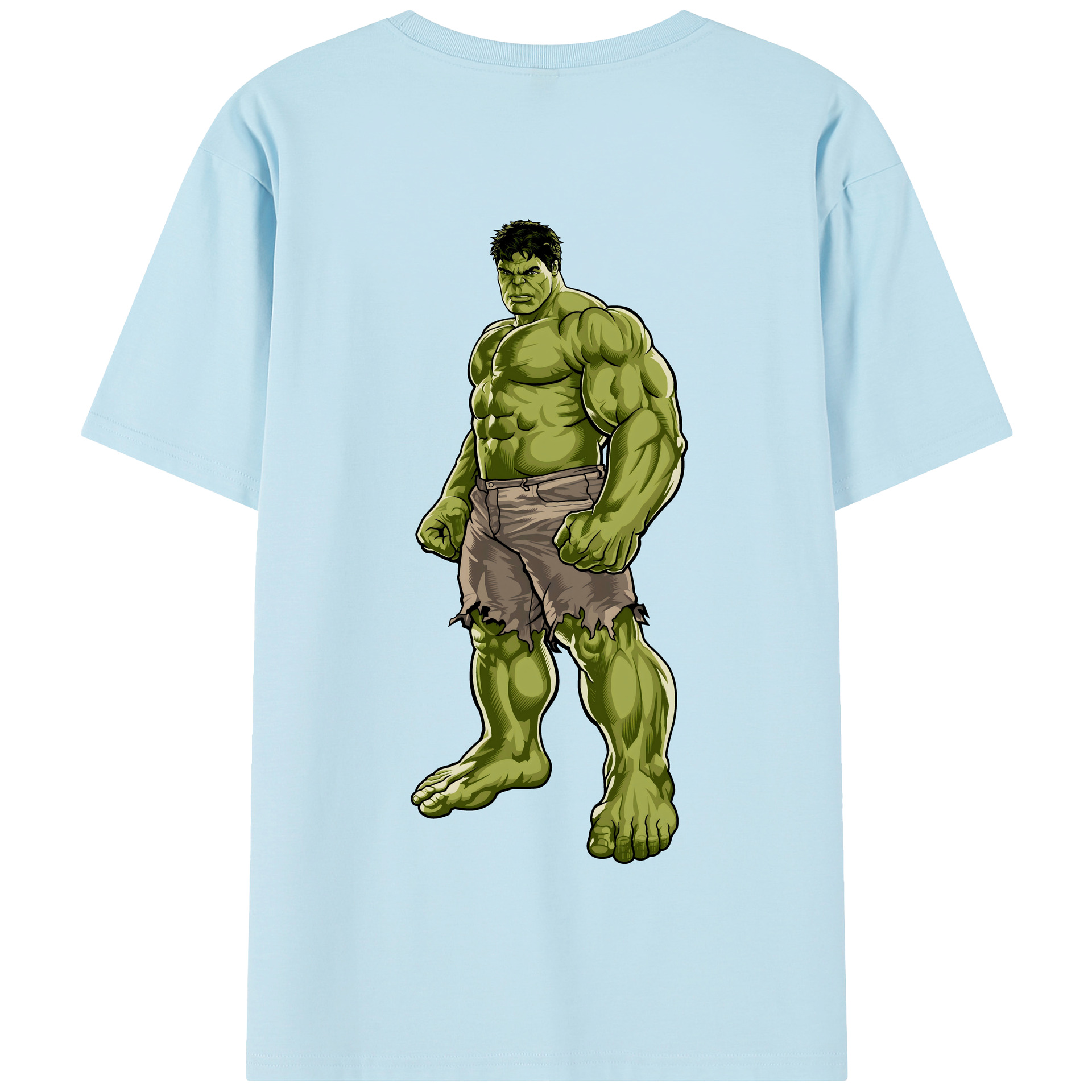 （画像用） アベンジャーズ The Avengers 綿100％半袖Tシャツ（背面プリント）